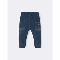 NAME IT Baggy Fit Denim Sweatpants Ben Dark Blue